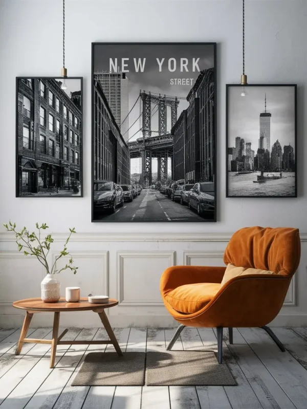 Vintage New York City Prints - Classic Urban Charm